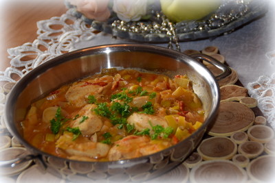 Rezept Bunte Hähnchenpfanne Bunte Hähnchenpfanne Rezept