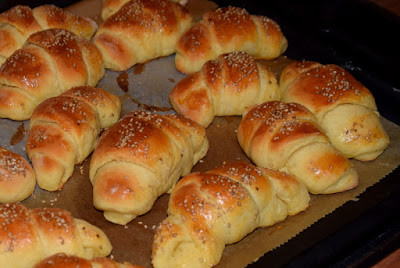 Rezept Gefüllte Hörnchen Gefüllte Hörnchen Rezept