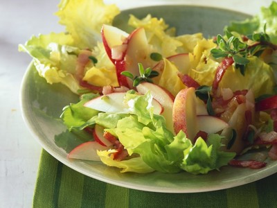 Rezept Endiviensalat mit Ananas-Apfel Currydressing Endiviensalat mit Ananas-Apfel Currydressing Rezept