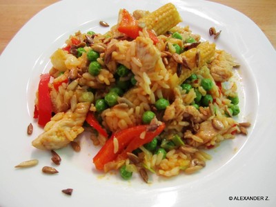 Rezept Exotische Reispfanne Exotische Reispfanne Rezept