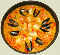 Rezept Paella de Mariscos (Fischpaella) Paella de Mariscos (Fischpaella) Rezept