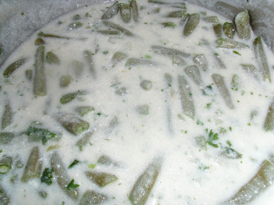 Rezept Fisolenrahmgemüse Fisolenrahmgemüse Rezept