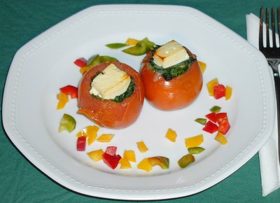 Rezept Gefüllte Paradeiser Gefüllte Paradeiser Rezept