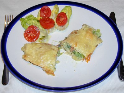 Rezept Gemüsepalatschinken Gemüsepalatschinken Rezept