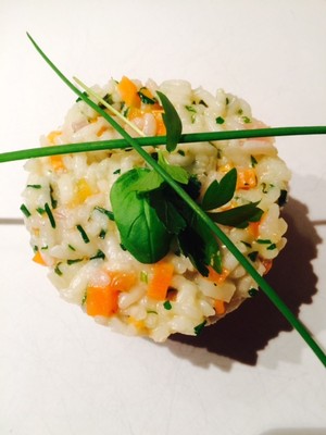Rezept Gemüse Risotto mit Gartenkräuter Gemüse Risotto mit Gartenkräuter Rezept