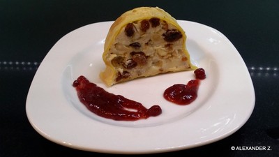 Rezept Gorgonzola Mascarpone Terrine im Crêpesmantel Gorgonzola Mascarpone Terrine im Crêpesmantel Rezept