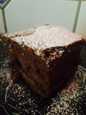 Rezept Schokolade Kuchen mit Früchte Schokolade Kuchen mit Früchte Rezept