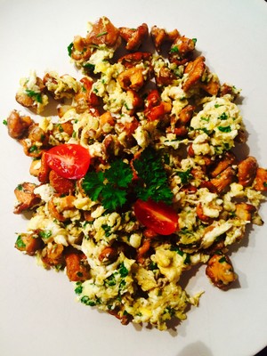 Rezept Geröstete Eierschwammerl Geröstete Eierschwammerl Rezept