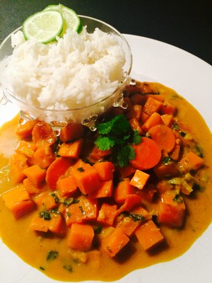 Rezept Süßkartoffel Curry Süßkartoffel Curry Rezept