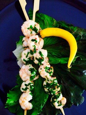 Rezept Garnelen -Spieß mit Limetten Marinade Garnelen -Spieß mit Limetten Marinade Rezept