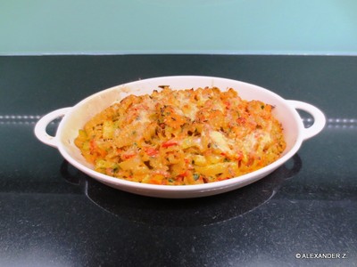 Rezept Gratinierter Nudelauflauf Gratinierter Nudelauflauf Rezept