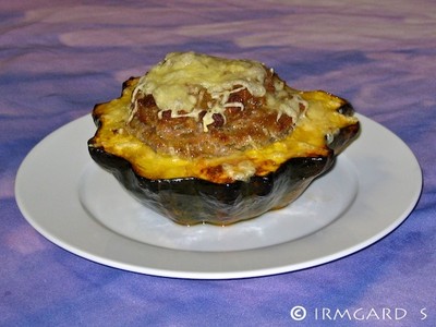 Rezept Gefüllter Patisson Gefüllter Patisson Rezept