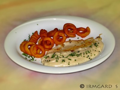 Rezept Forellenfilets mit Knoblauchsosse Forellenfilets mit Knoblauchsosse Rezept