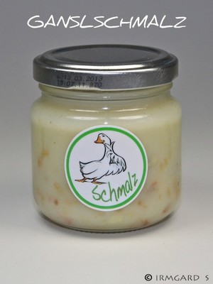 Rezept Ganslschmalz Ganslschmalz Rezept