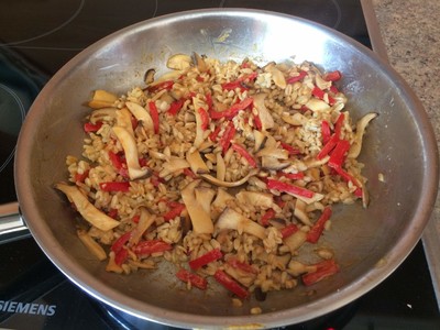 Rezept Pilz-Reis-Pfanne Pilz-Reis-Pfanne Rezept