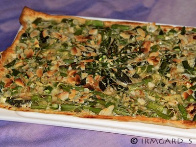 Rezept Spargelpizza Spargelpizza Rezept