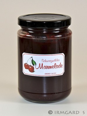 Rezept Schwarzwälder Kirschmarmelade Schwarzwälder Kirschmarmelade Rezept
