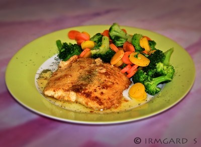 Rezept Frischer Lachs mit Gemüse Frischer Lachs mit Gemüse Rezept