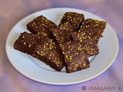 Pistazien-Brownies Rezept