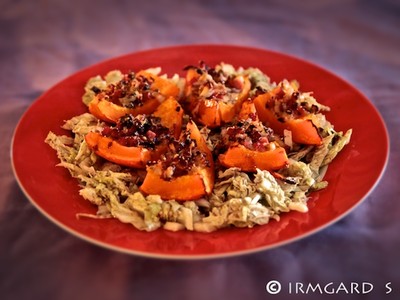 Rezept Im Ofen gebackener Kürbis Im Ofen gebackener Kürbis Rezept