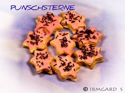 Rezept Punschsterne Punschsterne Rezept