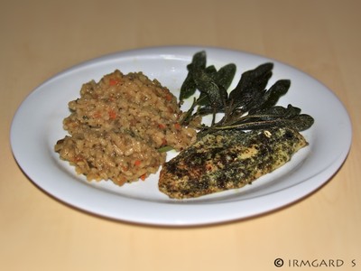 Rezept Branzino mit Limetten-Pfefferöl Branzino mit Limetten-Pfefferöl Rezept