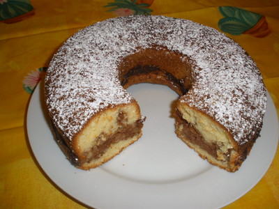 Rezept Kuchen mit Apfel - Nuss - Füllung Kuchen mit Apfel - Nuss - Füllung Rezept