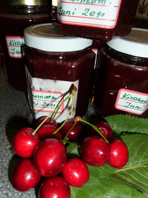 Rezept Kirschenmarmelade Kirschenmarmelade Rezept