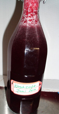 Rezept Kirschensaft im Dampfentsafter Kirschensaft im Dampfentsafter Rezept