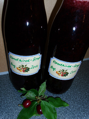 Rezept Kornelkirschen - Sirup Kornelkirschen - Sirup Rezept