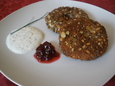 Rezept Kürbisschnitzerl in kerniger Panade Kürbisschnitzerl in kerniger Panade Rezept