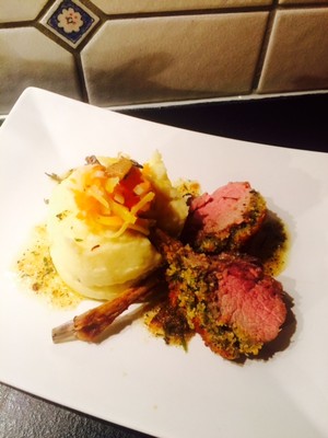 Rezept Lamm mit Kräuterkruste Lamm mit Kräuterkruste Rezept