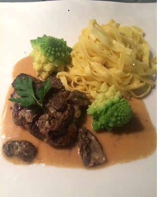 Rezept MORCHELRAHM Sauce mit Rinderfilet MORCHELRAHM Sauce mit Rinderfilet Rezept