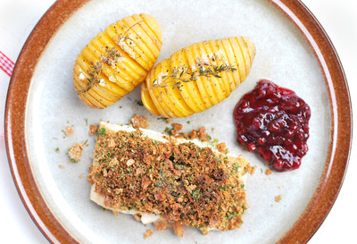 Rezept Lachs mit Knäckebrotkruste und schwedischen Kartoffeln Lachs mit Knäckebrotkruste und schwedischen Kartoffeln Rezept