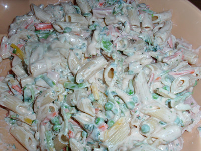 Rezept Nudelsalat mit Gemüse Nudelsalat mit Gemüse Rezept