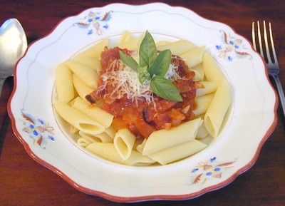 Penne all' Arrabiata Rezept