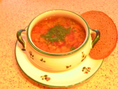 Rezept Knoblauchsuppe nach bömischer Art Knoblauchsuppe nach bömischer Art Rezept