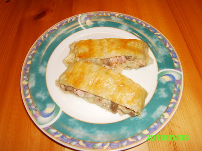 Rezept Schinkenkäse Strudel Schinkenkäse Strudel Rezept