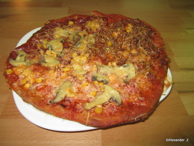 Rezept Topfen Vollkorn Pizzateig Topfen Vollkorn Pizzateig Rezept