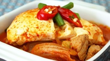 Rezept Kimchi Eintopf mit Schweinefleisch Kimchi Eintopf mit Schweinefleisch Rezept