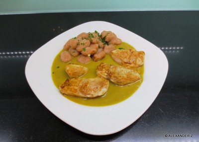 Rezept Putenbrust in Gemüsesauce Putenbrust in Gemüsesauce Rezept