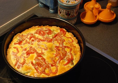 Rezept Tomaten-Zucchini-Quiche Tomaten-Zucchini-Quiche Rezept