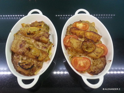 Rezept Rotbarsch auf Bandnudeln Rotbarsch auf Bandnudeln Rezept