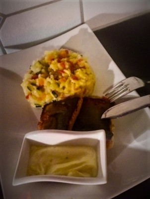 Rezept Saibling mit Gemüserisotto und Beurre blanc Saibling mit Gemüserisotto und Beurre blanc Rezept