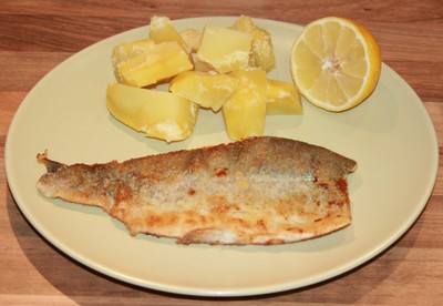 Rezept Saiblingfilets mit Salzkartoffeln Saiblingfilets mit Salzkartoffeln Rezept