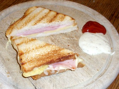 Rezept Schinken Käse Toast Schinken Käse Toast Rezept