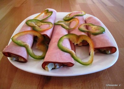 Rezept Schinkenrolle Schinkenrolle Rezept