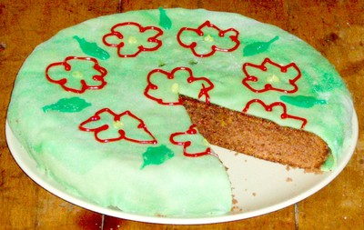 Rezept Schokoladekuchen mit Marzipan Schokoladekuchen mit Marzipan Rezept