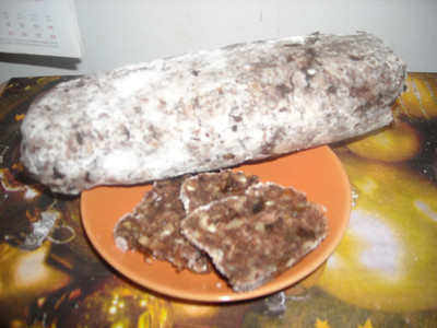 Rezept Schokoladenwurst Schokoladenwurst Rezept