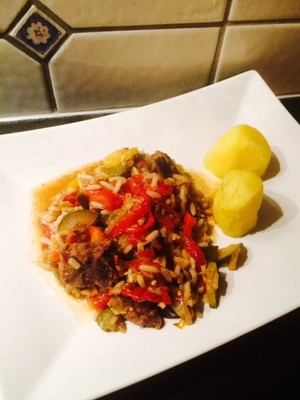 Rezept Serbischer Eintopf (Gjuwetsch) Serbischer Eintopf (Gjuwetsch) Rezept